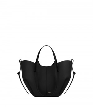 Bolsa Tote Polene Cyme Mini Negros | MEXICO RKFSOH