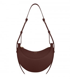 Bolso Hombro Polene Numéro Dix Chocolate | MEXICO PKDMSV