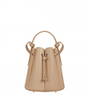 Mini Bolso Polene Numéro Huit Beige | MEXICO FZORMS