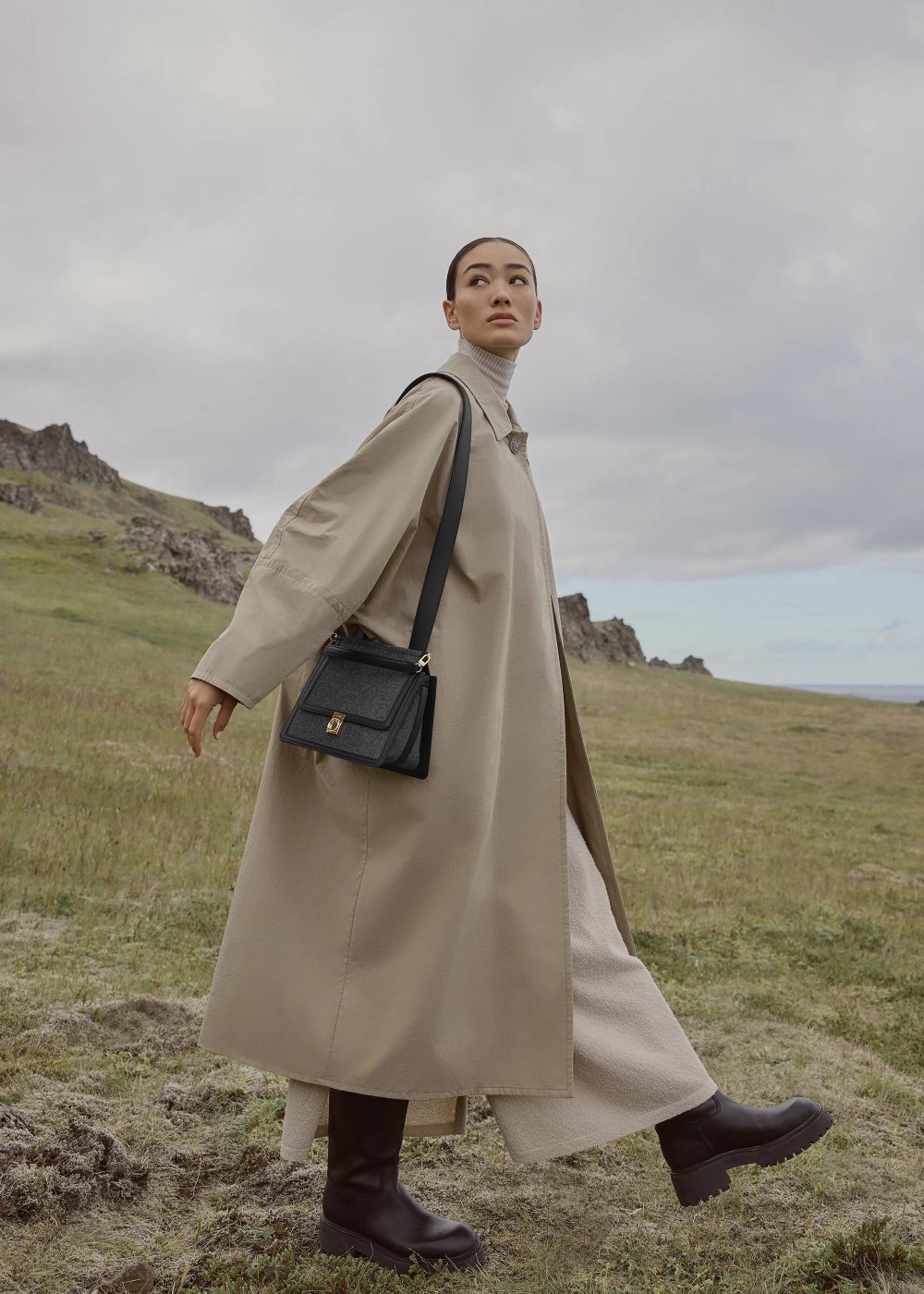 Bolso de Mano Polene Numéro Sept Negros | MEXICO MQWCIP