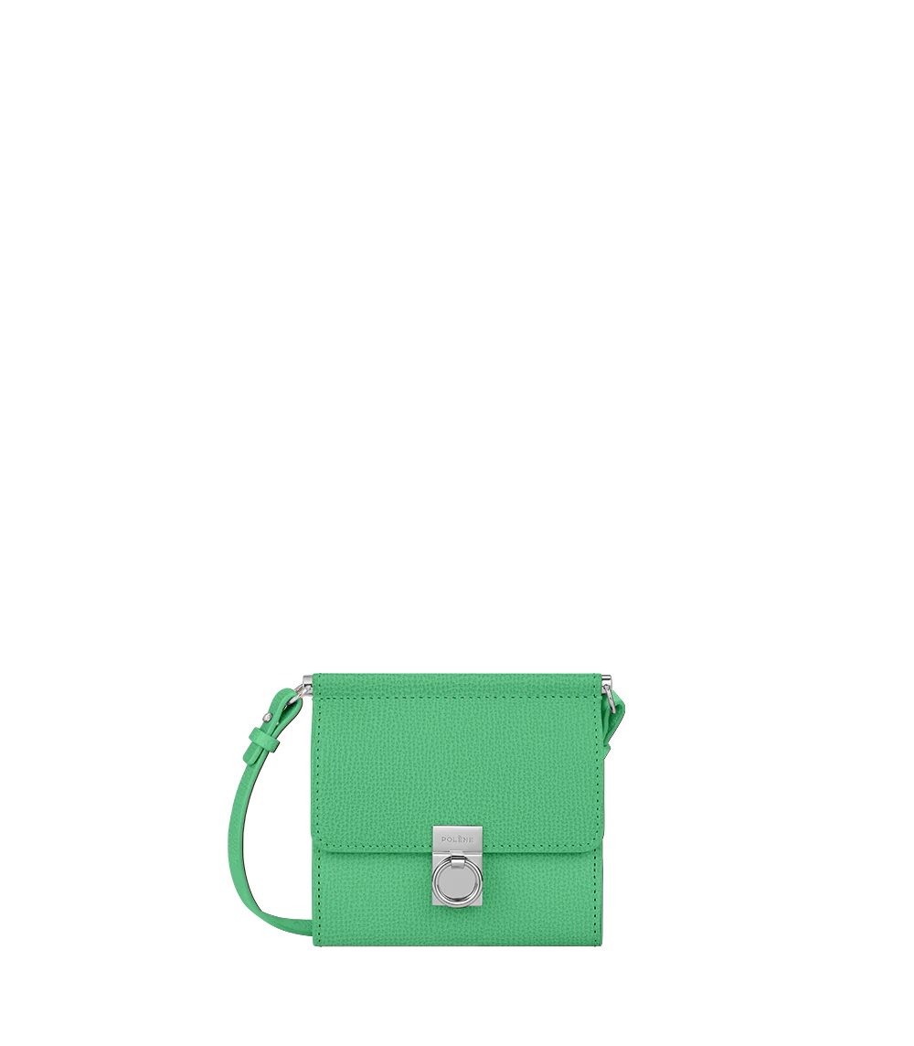 Carteras Polene Numéro Sept Crossbody Verdes | MEXICO TRWSVL